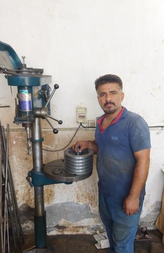 عکس تراشکاری قطعات رودی