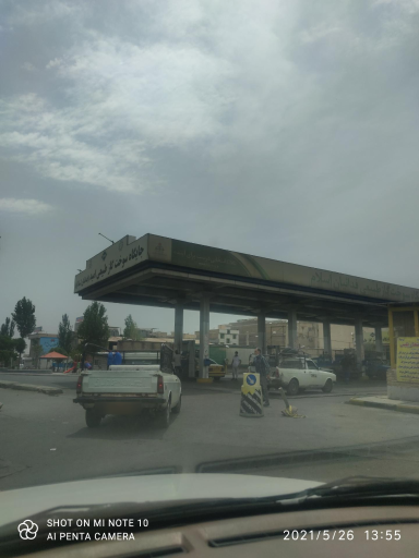 عکس پمپ گاز CNG امید