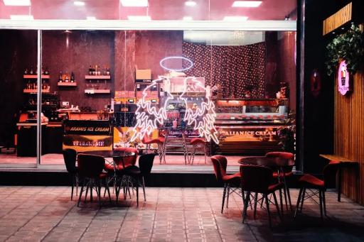 عکس آبمیوه و بستنی پینکی روم