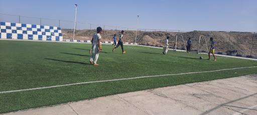 عکس زمین چمن مصنوعی کرشان