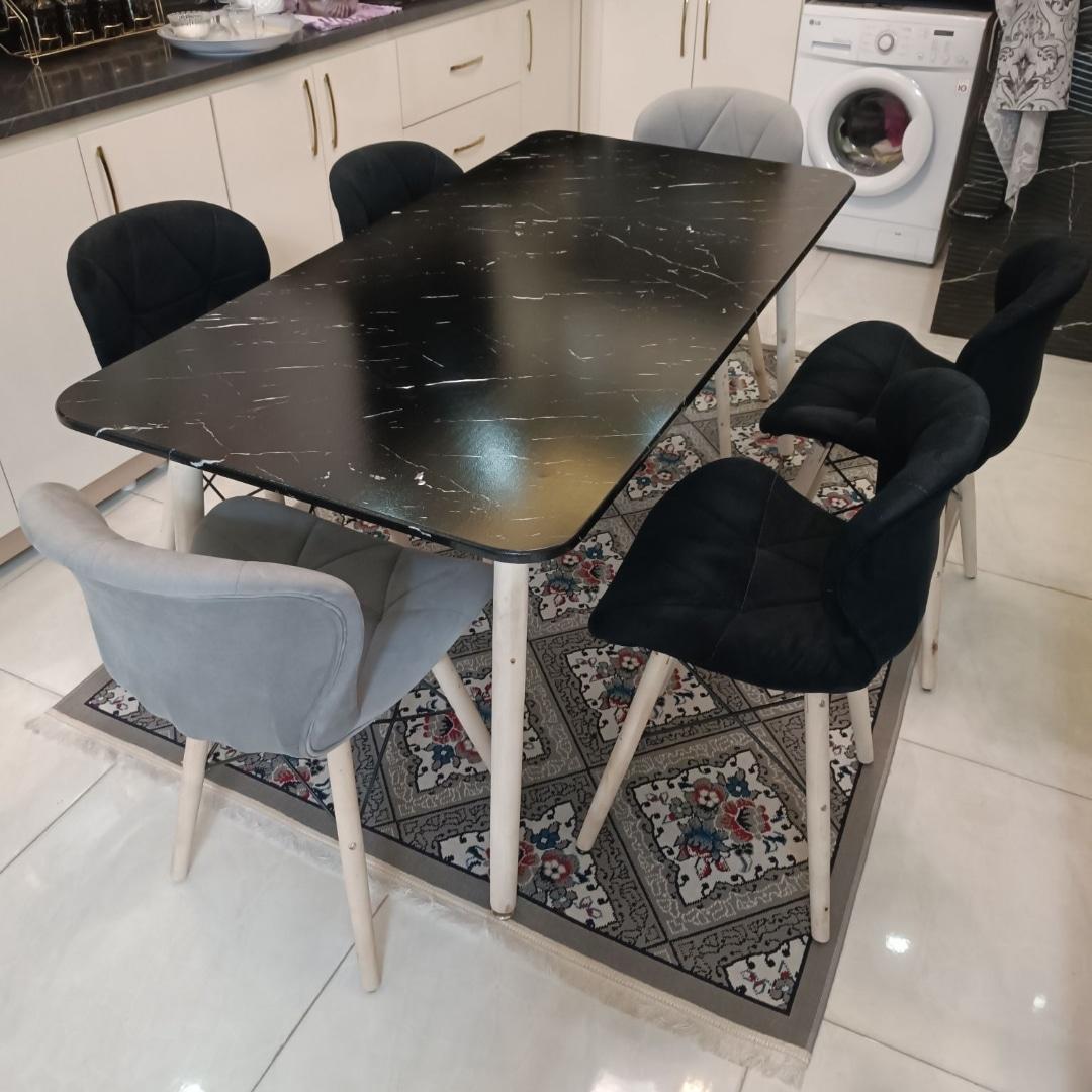 عکس تولیدی میز و صندلی غذاخوری اهورا