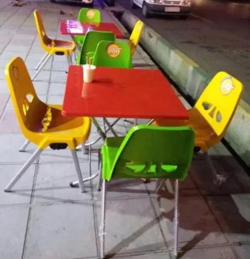 عکس تولیدی میز و صندلی غذاخوری اهورا