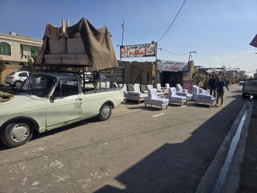 عکس تولیدی مبلمان لمکده