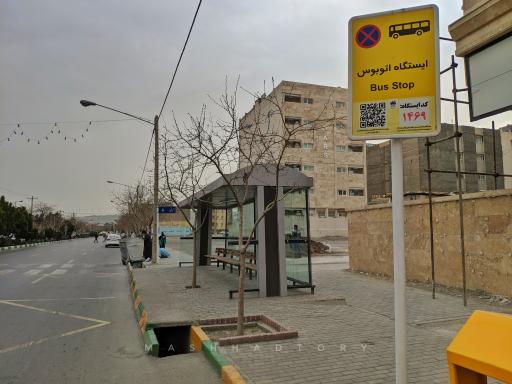 عکس ایستگاه اتوبوس شهید رفیعی 8