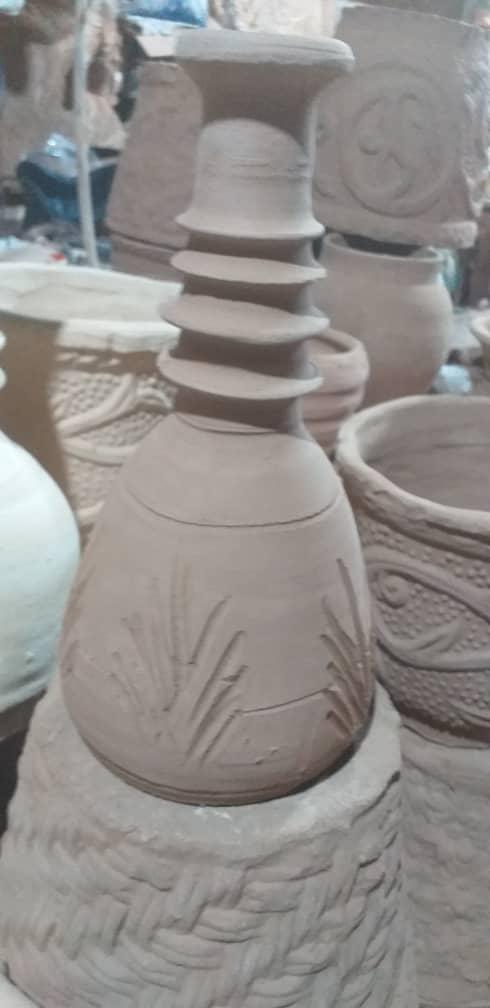 عکس کارگاه سفال سازی لاری دشتی