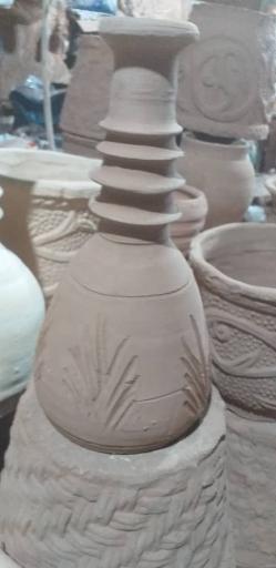 عکس کارگاه سفال سازی لاری دشتی