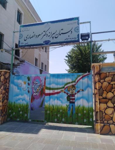 عکس دبستان پسرانه شهید دکتر مسعود انصاری