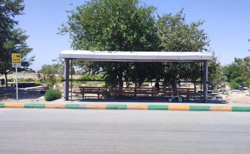 عکس ایستگاه اتوبوس شهید کشمیری 2