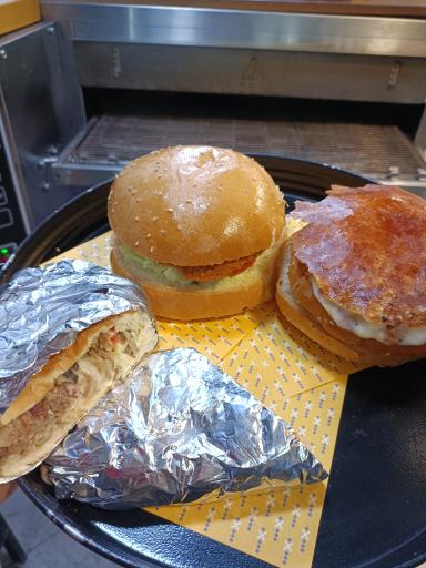 عکس فست فود سه تایی