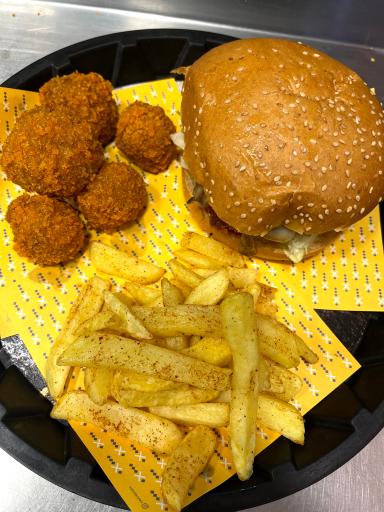 عکس فست فود سه تایی