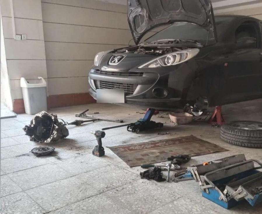 عکس جلوبندی سازی و مکانیکی رسول