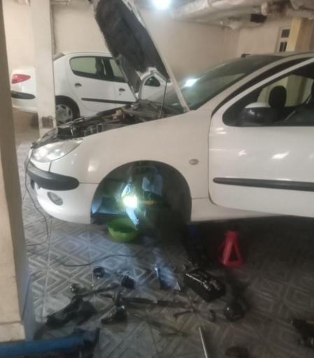 عکس جلوبندی سازی و مکانیکی رسول