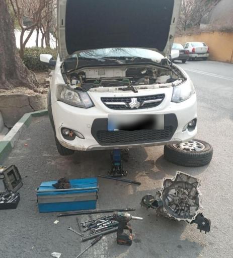 عکس جلوبندی سازی و مکانیکی رسول