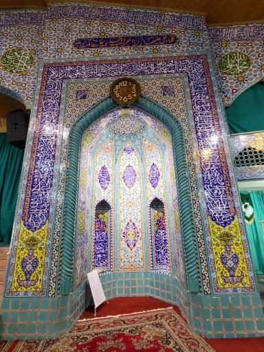 عکس مصلی الغدیر نور