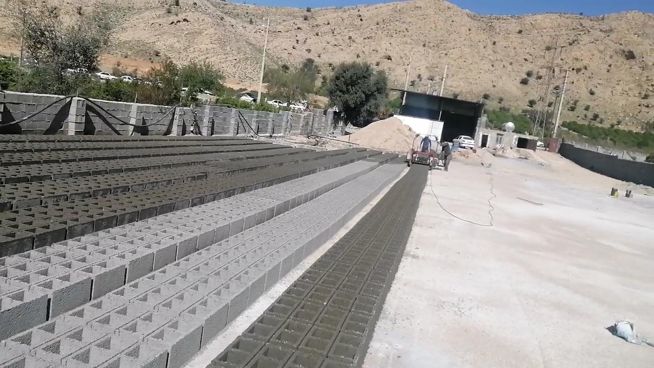 عکس کارگاه بلوک زنی و مصالح ساختمانی صمد