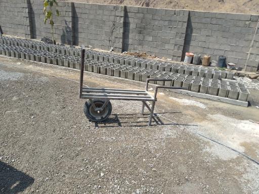 عکس کارگاه بلوک زنی و مصالح ساختمانی صمد