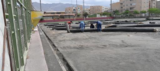 عکس زمین چمن چیتگر