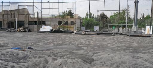 عکس زمین چمن چیتگر