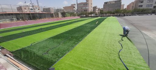 عکس زمین چمن چیتگر