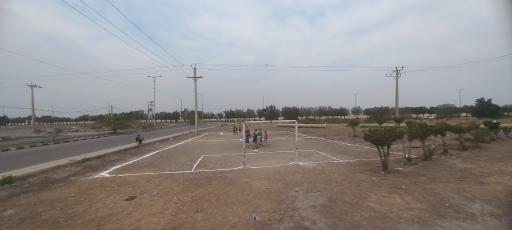 عکس زمین فوتبال خاکی