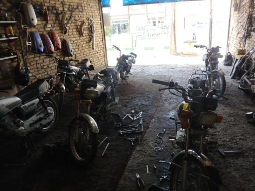 عکس تعمیرگاه موتورسازی حامد 