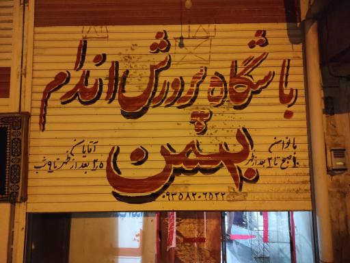 عکس باشگاه بدنسازی بهمن