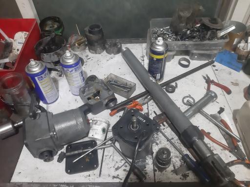 عکس تعمیرات کرکره برقی و جک پارکینگ مهرداد