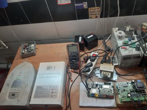 عکس تعمیرات کرکره برقی و جک پارکینگ مهرداد