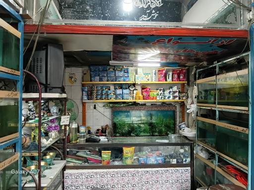 عکس آکواریوم آبشار