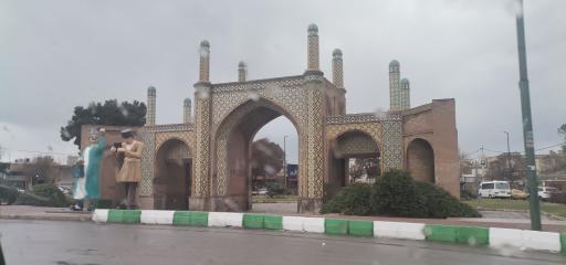 عکس دروازه تاریخی تهران قدیم