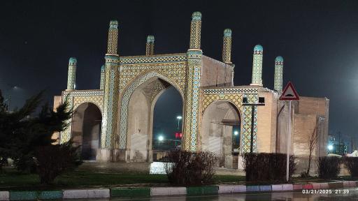 عکس دروازه تاریخی تهران قدیم