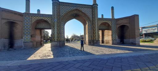 عکس دروازه تاریخی تهران قدیم