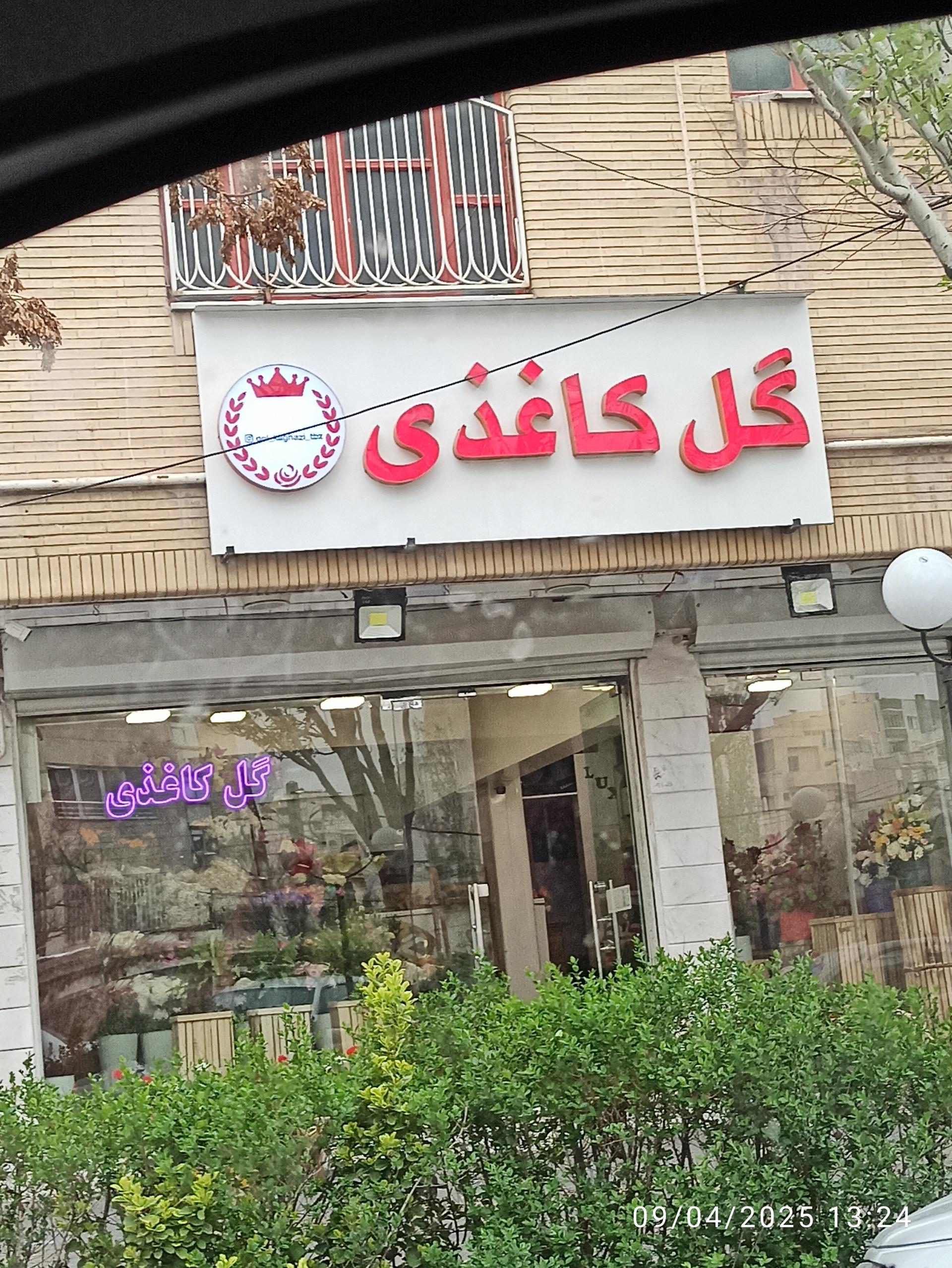 عکس گل کاغذی