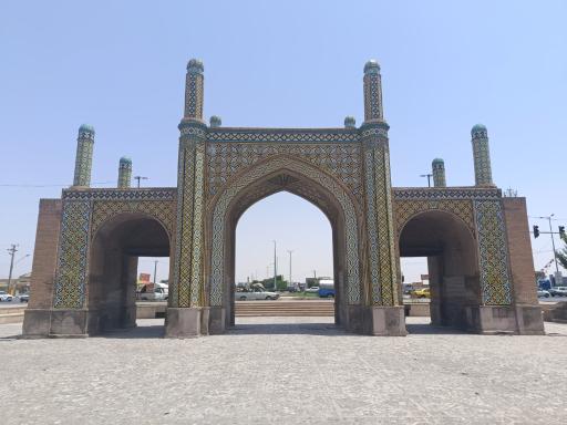 عکس دروازه تاریخی تهران قدیم