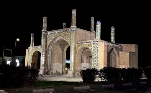 عکس دروازه تاریخی تهران قدیم