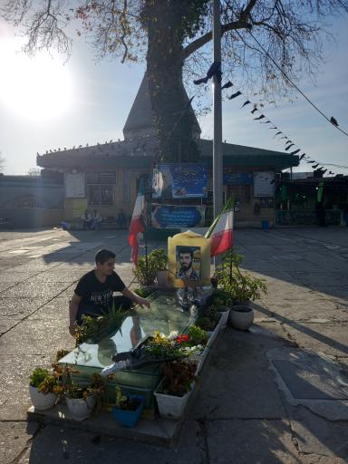 عکس آرامگاه امامزاده عباس 