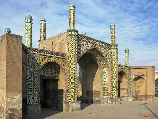عکس دروازه تاریخی تهران قدیم