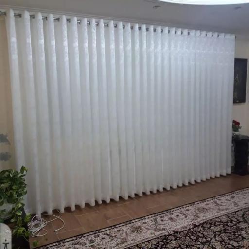 عکس تزئینات پرده حریر دراپه