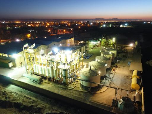 عکس کارخانه شرکت روغن موتور پردیس