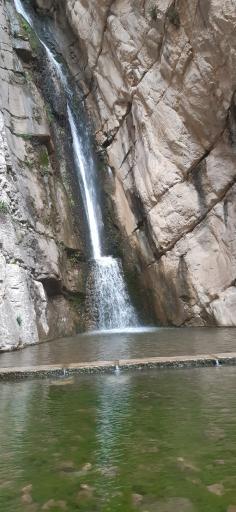 عکس تفرجگاه آبشار جنگل گلستان