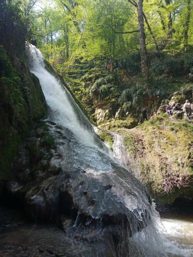 عکس تفرجگاه آبشار جنگل گلستان