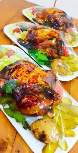 عکس مرغ بریان آپامه