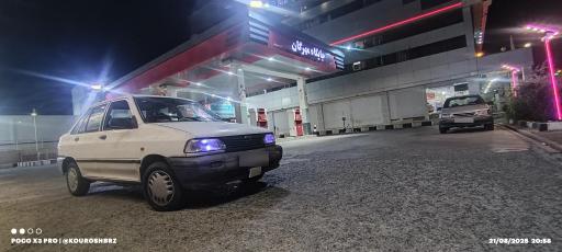 عکس پمپ بنزین مهرگان