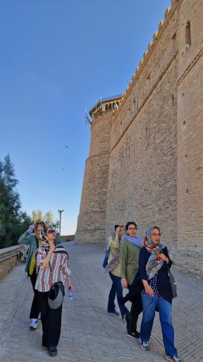 عکس قلعه تاریخی شوش