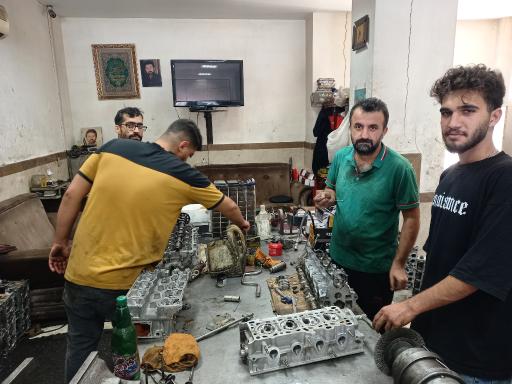 عکس تراشکاری و سرسیلندر سنگ زنی مهدی
