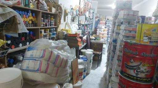 عکس رنگ فروشی نبی زاده