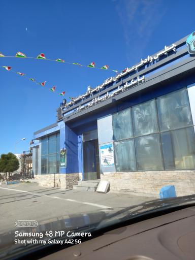 عکس پلیس راه آزادراه تهران - ساوه