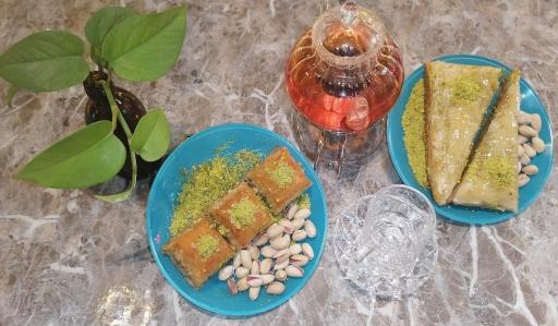 عکس باقلوا تورک اوستا