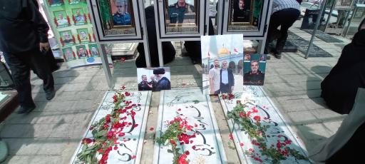 عکس مزار سردار شهید غلامرضا محرابی