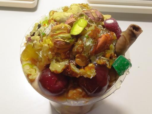 عکس بستنی و آبمیوه ارکیده